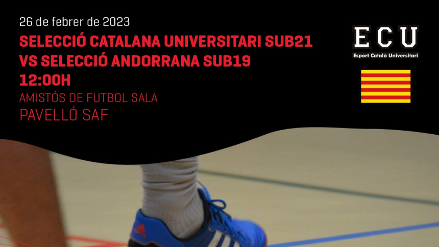 Ja hi ha data pel primer partit de l’any 2023 que jugarà la Selecció Catalana de Futsal!